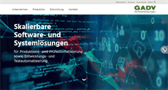 Desktop Screenshot of gadv.de